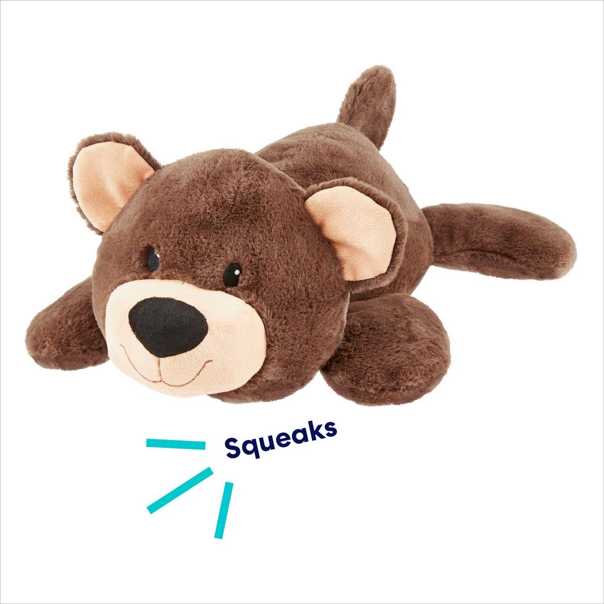 Charming Pet Ringamals Bear Squeaky Puzzle Dog Toy