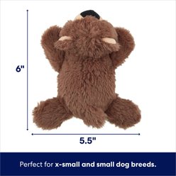 Frisco Bear Plush Squeaky Dog Toy, X-Small/Small slide 2 of 6