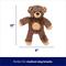 Show in main carousel: Frisco Bear Plush with Inside Rope Squeaky Dog Toy, Medium slide 2 of 7