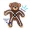 Show in main carousel: Frisco Bear Plush with Inside Rope Squeaky Dog Toy, Medium slide 3 of 7