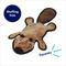 Show in main carousel: Frisco Beaver Stuffing-Free Flat Plush Squeaky Dog Toy, Medium/Large slide 4 of 8