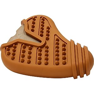 Frisco Beef Flavored Steak Rubber & Nylon Chew Dog Toy for Heavy Chewers, Large/X-Large