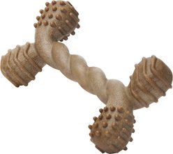 Frisco Beef Flavored Twist Bone Nylon Chew Dog Toy for Heavy Chewers, Large