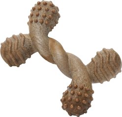 Frisco Beef Flavored Twist Bone Nylon Chew Dog Toy for Heavy Chewers, Small slide 1 of 8