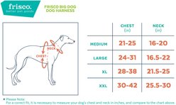 Frisco Big Dog Harness, M - Girth: 21 - 25-in slide 2 of 7