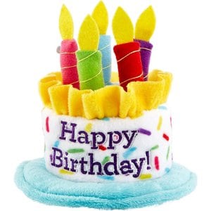 Frisco Birthday Cake Dog & Cat Hat, X-Small/Small