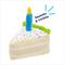 Show in main carousel: Frisco Birthday Cake Slice Plush Squeaky Dog Toy, Small/Medium slide 3 of 7