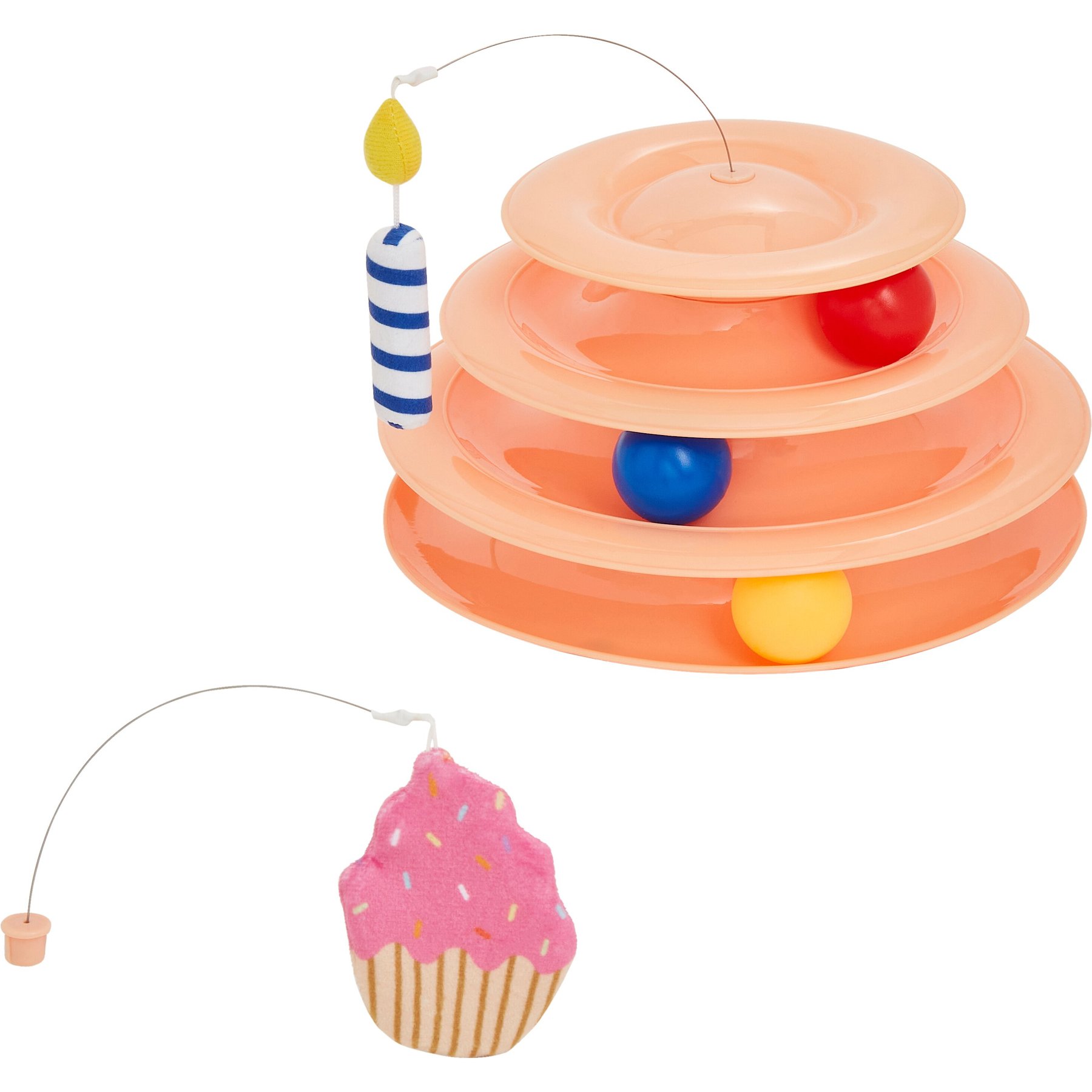 Frisco Birthday Cat Tracks Cat Toy
