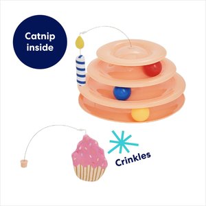 Frisco Birthday Cat Tracks Cat Toy