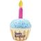 Show in main carousel: Frisco Birthday Cupcake Plush Squeaky Dog Toy, Small/Medium slide 1 of 7
