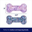 Show in main carousel: Frisco Birthday TPR Fetch Bone Squeaky Dog Toy, Medium/Large, 2 count slide 2 of 7