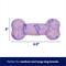Show in main carousel: Frisco Birthday TPR Fetch Bone Squeaky Dog Toy, Purple, Medium/Large slide 3 of 8