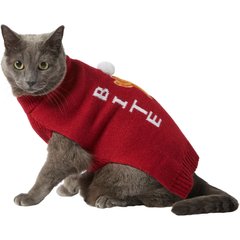 Frisco Bite Me Gingerbread Dog & Cat Christmas Sweater, X-Small