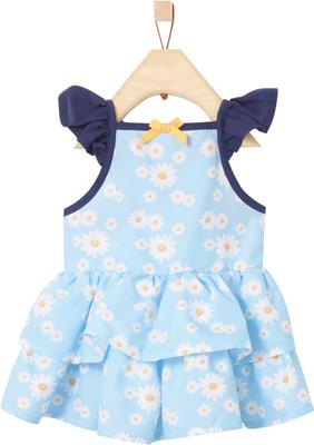 Show full view: Frisco Blue Daisies Dog & Cat Dress, XX-Large slide 3 of 9