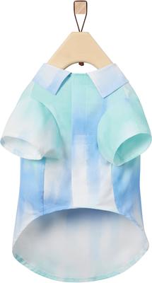 Show full view: Frisco Blue Tie Dye Dog & Cat Shirt, Large slide 5 of 10