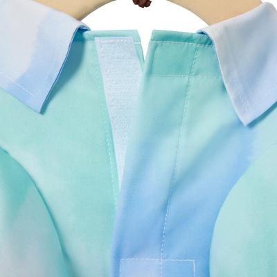 Show full view: Frisco Blue Tie Dye Dog & Cat Shirt, Small slide 7 of 10