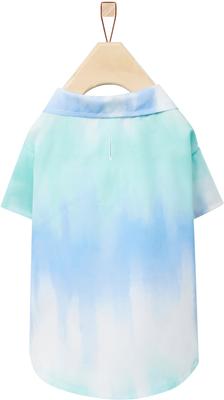 Show full view: Frisco Blue Tie Dye Dog & Cat Shirt, X-Small slide 4 of 10