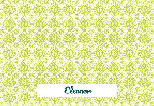 Show full view: Frisco Boho Damask Personalized Dog & Cat Placemat slide 3 of 5