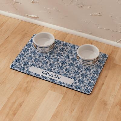Show full view: Frisco Boho Damask Personalized Dog & Cat Placemat slide 5 of 5