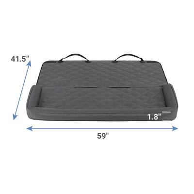 Show full view: Frisco Bolster Bench Car Seat Cover, Large, Gray slide 2 of 9