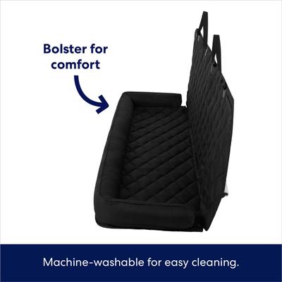 Show full view: Frisco Bolster Bench Car Seat Cover, X-Large, Black slide 3 of 9