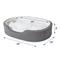 Show in main carousel: Frisco Bolster Cat & Dog Bed, Gray, X-Large slide 2 of 9