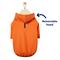 Show in main carousel: Frisco Bonded Wind & Water Resistant Dog & Cat Coat With Removable Hood, Orange, Medium slide 4 of 11