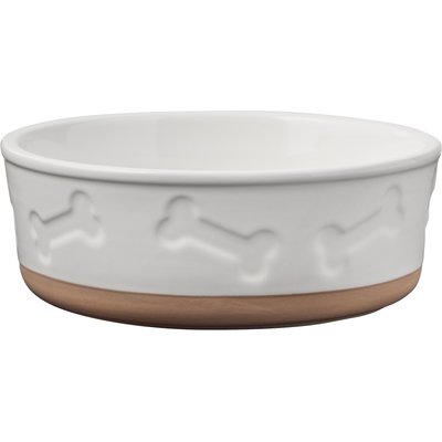 Frisco Frisco Bones Non-skid Ceramic Dog & Cat Bowl, Medium: 4 cup, 1 count