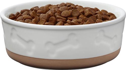 Show full view: Frisco Bones Non-skid Ceramic Dog & Cat Bowl, Small, 2 count slide 3 of 9