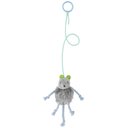 Frisco Bouncy Mouse Plush Teaser Cat Toy with Catnip, Blue