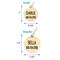 Show in main carousel: Frisco Brass Personalized Dog & Cat ID Tag, Round, Regular slide 2 of 6