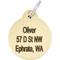 Show in main carousel: Frisco Brass Personalized Dog & Cat ID Tag, Round, Regular slide 3 of 6