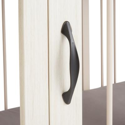 Show full view: Frisco "Broadway" Dog Crate Credenza & Mat Kit, White, 65 x 28.7 x 32 inches slide 7 of 10