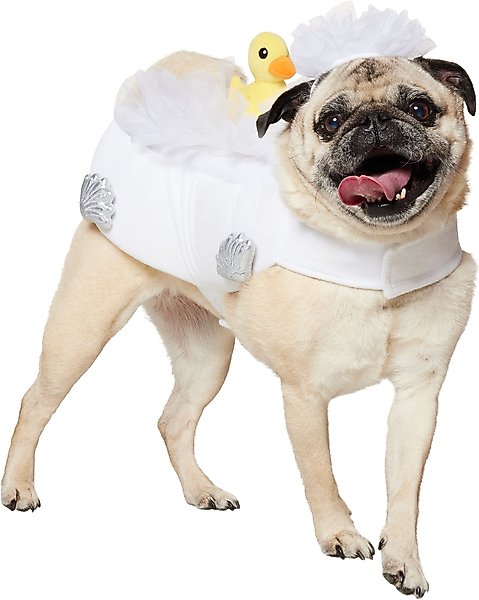 Show full view: Frisco Bubble Bath with Rubber Duck Dog & Cat Costume, Medium slide 1 of 11