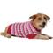 Show in main carousel: Frisco Bubble Knit Multi Striped Mock Neck Dog & Cat Sweater, Pink, Medium slide 1 of 9