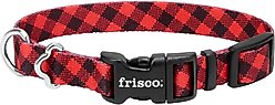 Frisco Buffalo Check Dog Collar, XS - Neck: 8 – 12-in, Width: 5/8-in