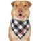 Show in main carousel: Frisco Buffalo Check Embroidered Personalized Dog & Cat Bandana, Black, Small slide 6 of 9