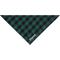 Show in main carousel: Frisco Buffalo Check Embroidered Personalized Dog & Cat Bandana, Green, Large slide 5 of 9