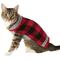 Show in main carousel: Frisco Buffalo Plaid Dog & Cat Sweater, Red, Small slide 1 of 10
