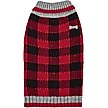 Show in main carousel: Frisco Buffalo Plaid Dog & Cat Sweater, Red, Small slide 4 of 10