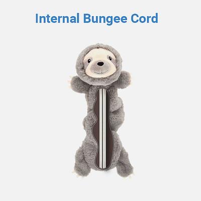 Show full view: Frisco Bungee Plush Squeaking Giraffe + Sloth Dog Toy slide 8 of 10