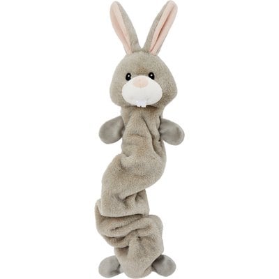 Frisco Frisco Bunny Bungee Plush Squeaky Dog Toy, Medium/Large