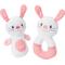 Show in main carousel: Frisco Bunny Plush Squeaky Puppy Toy, Small, 2 count slide 1 of 7