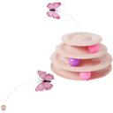 Frisco Butterfly Cat Tracks Cat Toy, Pink