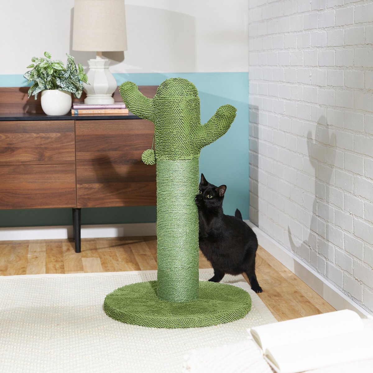 Frisco Cactus Cat Scratching Post, 31-in