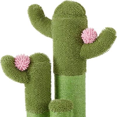 Show full view: Frisco Cactus Cat Scratching Post, 33-in, Tri-post + Hide and Seek Plush Guacamole Dog Toy slide 4 of 10