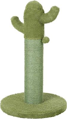 Show full view: Frisco Cactus Scratching Post, 31-in + Plush Taco Cat Toy with Catnip slide 2 of 7