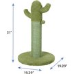 Show in main carousel: Frisco Cactus Scratching Post, 31-in + Plush Taco Cat Toy with Catnip slide 3 of 7