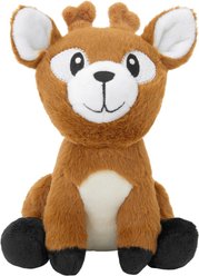 Frisco Camping Deer Plush Squeaky Dog Toy, Small/Medium
