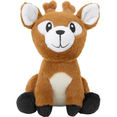 Frisco Frisco Camping Deer Plush Squeaky Dog Toy, Small/Medium